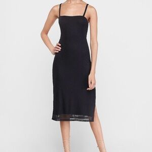 Express Ribbed Dress - Medium